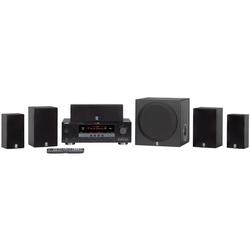 Yamaha YHT-390BL Home Theater System, 5.1 Speakers - Progressive Scan - 600W RMS - Black