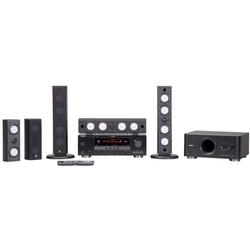 Yamaha YHT-590BL Home Theater System, 5.1 Speakers - Progressive Scan - 600W RMS - Black