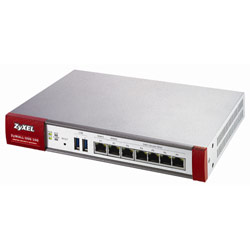 ZYXEL ZyXEL ZyWALL USG100 Unified Security Gateway Firewall w/50 VPN Tunnels, SSL VPN, 7 Gigabit Ports, and High Availability