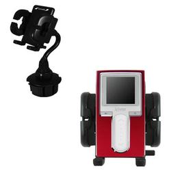 Gomadic iRiver H10 5GB Car Cup Holder - Brand