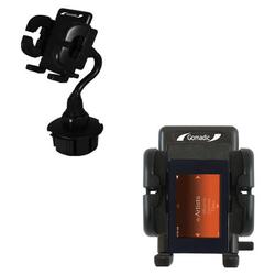 Gomadic iRiver U10 1GB Car Cup Holder - Brand