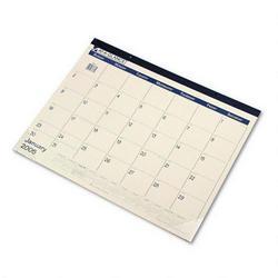 At-A-Glance 2008 The Action Planner® Monthly Nonrefillable Desk Pad Calendar, 22 x 17 , Blue