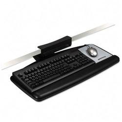 3M - ERGO 3M Adjustable Keyboard Tray - 25.5 , 17 x 12 - Black