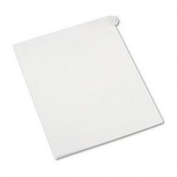 Avery-Dennison Allstate® Style Legal Side Tab Dividers, Tab Title 1, 11 x 8 1/2, 25/Pack