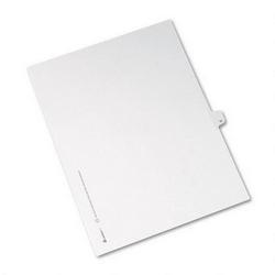 Avery-Dennison Allstate® Style Legal Side Tab Dividers, Tab Title 11, 11 x 8 1/2, 25/Pack
