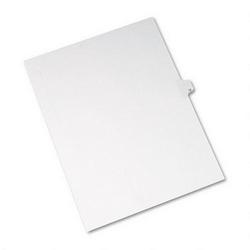 Avery-Dennison Allstate® Style Legal Side Tab Dividers, Tab Title 12, 11 x 8 1/2, 25/Pack