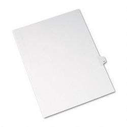 Avery-Dennison Allstate® Style Legal Side Tab Dividers, Tab Title 17, 11 x 8 1/2, 25/Pack