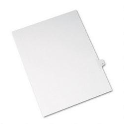 Avery-Dennison Allstate® Style Legal Side Tab Dividers, Tab Title 18, 11 x 8 1/2, 25/Pack