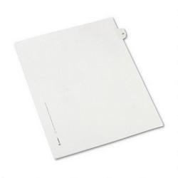 Avery-Dennison Allstate® Style Legal Side Tab Dividers, Tab Title 22, 11 x 8 1/2, 25/Pack