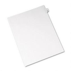 Avery-Dennison Allstate® Style Legal Side Tab Dividers, Tab Title 28, 11 x 8 1/2, 25/Pack