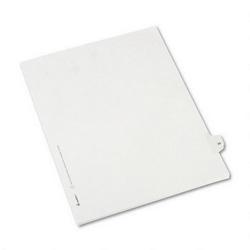 Avery-Dennison Allstate® Style Legal Side Tab Dividers, Tab Title 30, 11 x 8 1/2, 25/Pack