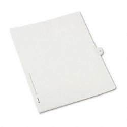 Avery-Dennison Allstate® Style Legal Side Tab Dividers, Tab Title 37, 11 x 8 1/2, 25/Pack