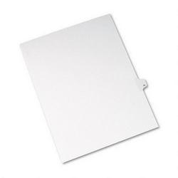 Avery-Dennison Allstate® Style Legal Side Tab Dividers, Tab Title 42, 11 x 8 1/2, 25/Pack