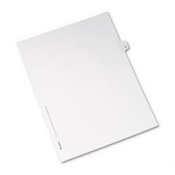 Avery-Dennison Allstate® Style Legal Side Tab Dividers, Tab Title 43, 11 x 8 1/2, 25/Pack