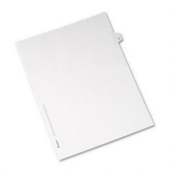 Avery-Dennison Allstate® Style Legal Side Tab Dividers, Tab Title 45, 11 x 8 1/2, 25/Pack