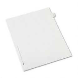 Avery-Dennison Allstate® Style Legal Side Tab Dividers, Tab Title 47, 11 x 8 1/2, 25/Pack