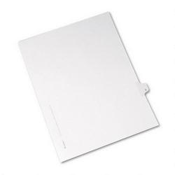 Avery-Dennison Allstate® Style Legal Side Tab Dividers, Tab Title 8, 11 x 8 1/2, 25/Pack