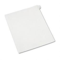 Avery-Dennison Allstate® Style Legal Side Tab Dividers, Tab Title A, 11 x 8 1/2, 25/Pack