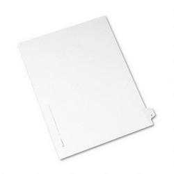 Avery-Dennison Allstate® Style Legal Side Tab Dividers, Tab Title B, 11 x 8 1/2, 25/Pack