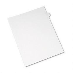 Avery-Dennison Allstate® Style Legal Side Tab Dividers, Tab Title E, 11 x 8 1/2, 25/Pack
