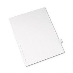 Avery-Dennison Allstate® Style Legal Side Tab Dividers, Tab Title F, 11 x 8 1/2, 25/Pack