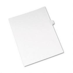 Avery-Dennison Allstate® Style Legal Side Tab Dividers, Tab Title J, 11 x 8 1/2, 25/Pack