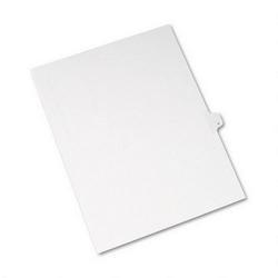 Avery-Dennison Allstate® Style Legal Side Tab Dividers, Tab Title P, 11 x 8 1/2, 25/Pack
