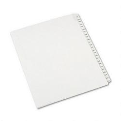 Avery-Dennison Allstate® Style Legal Side Tab Dividers, Tab Titles 151 175, 11 x 8 1/2, 25/Set