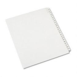 Avery-Dennison Allstate® Style Legal Side Tab Dividers, Tab Titles 176 200, 11 x 8 1/2, 25/Set