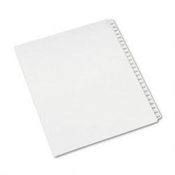 Avery-Dennison Allstate® Style Legal Side Tab Dividers, Tab Titles 201 225, 11 x 8 1/2, 25/Set
