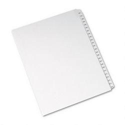 Avery-Dennison Allstate® Style Legal Side Tab Dividers, Tab Titles 251 275, 11 x 8 1/2, 25/Set