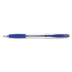 Bic Corporation Atlantis™ Stick Ball Pen, 1.2mm Tip, Clip, Rubber Grip & Easy Glide Blue Ink
