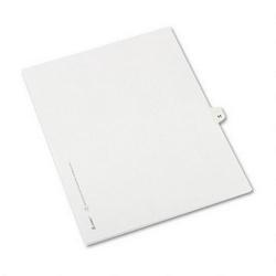 Avery-Dennison Avery® Style Legal Side Tab Dividers, Tab Title 11, 11 x 8 1/2, 25/Pack