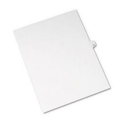 Avery-Dennison Avery® Style Legal Side Tab Dividers, Tab Title 12, 11 x 8 1/2, 25/Pack