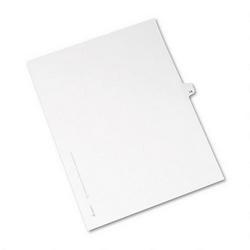 Avery-Dennison Avery® Style Legal Side Tab Dividers, Tab Title 14, 11 x 8 1/2, 25/Pack