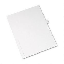 Avery-Dennison Avery® Style Legal Side Tab Dividers, Tab Title 15, 11 x 8 1/2, 25/Pack