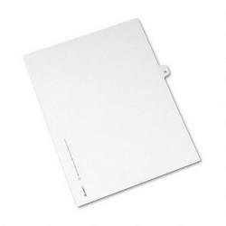 Avery-Dennison Avery® Style Legal Side Tab Dividers, Tab Title 16, 11 x 8 1/2, 25/Pack