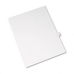 Avery-Dennison Avery® Style Legal Side Tab Dividers, Tab Title 17, 11 x 8 1/2, 25/Pack