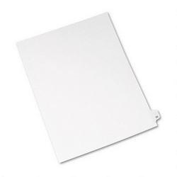 Avery-Dennison Avery® Style Legal Side Tab Dividers, Tab Title 25, 11 x 8 1/2, 25/Pack