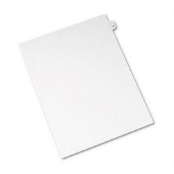 Avery-Dennison Avery® Style Legal Side Tab Dividers, Tab Title 27, 11 x 8 1/2, 25/Pack
