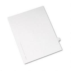 Avery-Dennison Avery® Style Legal Side Tab Dividers, Tab Title 30, 11 x 8 1/2, 25/Pack
