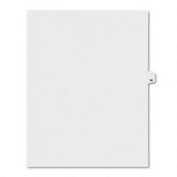 Avery-Dennison Avery® Style Legal Side Tab Dividers, Tab Title 36, 11 x 8 1/2, 25/Pack