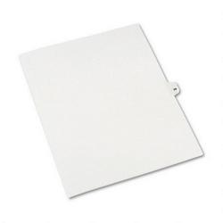 Avery-Dennison Avery® Style Legal Side Tab Dividers, Tab Title 39, 11 x 8 1/2, 25/Pack