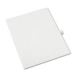 Avery-Dennison Avery® Style Legal Side Tab Dividers, Tab Title 40, 11 x 8 1/2, 25/Pack