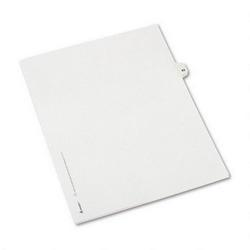 Avery-Dennison Avery® Style Legal Side Tab Dividers, Tab Title 43, 11 x 8 1/2, 25/Pack