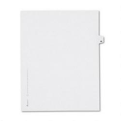 Avery-Dennison Avery® Style Legal Side Tab Dividers, Tab Title 44, 11 x 8 1/2, 25/Pack