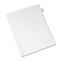 Avery-Dennison Avery® Style Legal Side Tab Dividers, Tab Title 48, 11 x 8 1/2, 25/Pack