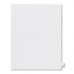 Avery-Dennison Avery® Style Legal Side Tab Dividers, Tab Title 50, 11 x 8 1/2, 25/Pack
