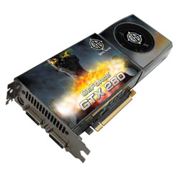 BFG Tech GeForce GTX 280 1GB GDDR3 512-bit PCI-E 2.0 DirectX 10 SLI Supported Video Card