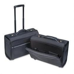 Bond Street Ltd Ballistic Computer/Catalog Case on Wheels,19 3/4w x 8 1/2d x 14 1/2h, Black